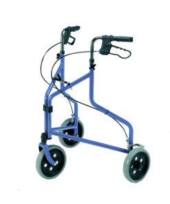 2340 : Lightweight Tri-Wheel Walker with Loop Brakes
