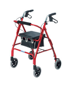 2462 : Lightweight 4 Wheel Rollator