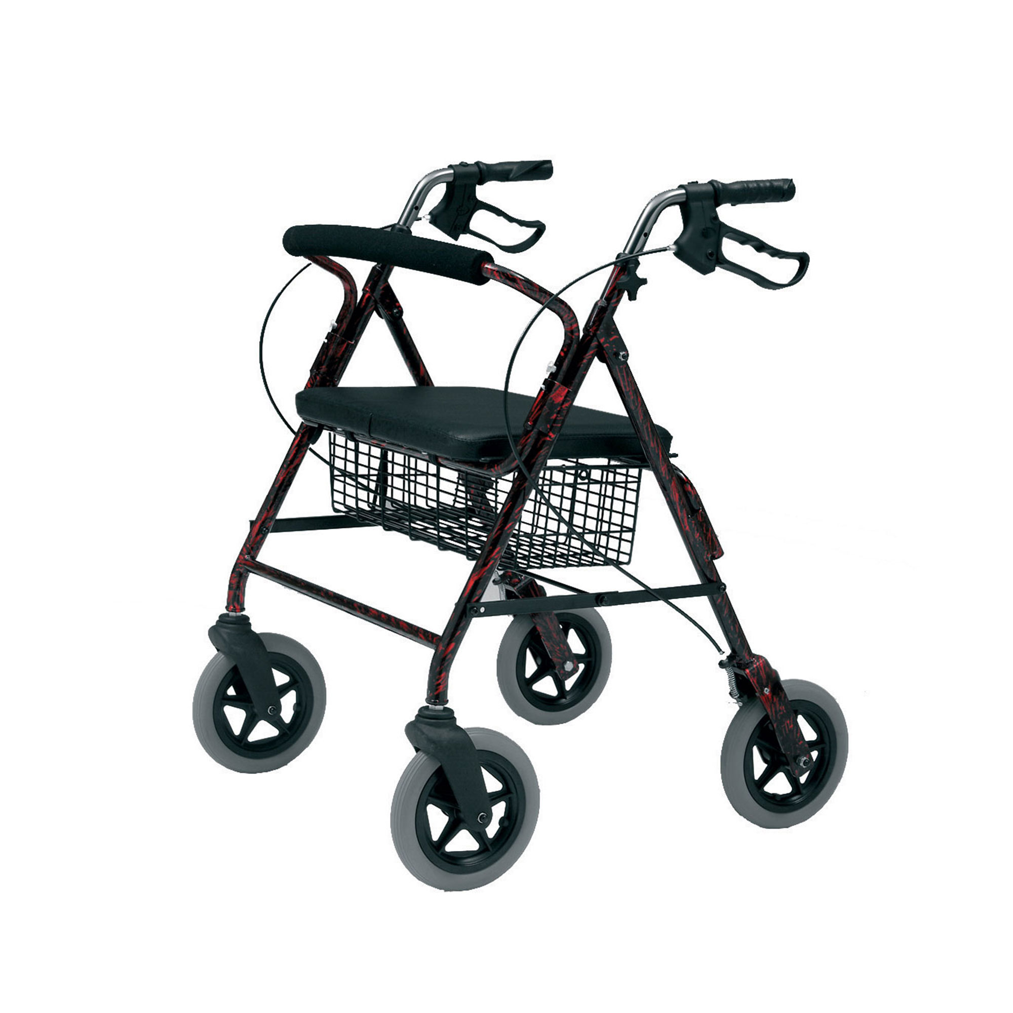 2467 : Heavy Duty 4 Wheeled Walker - Roma Medical