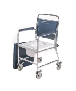 3175/4BC : Mobile Commode with Detachable Backrest