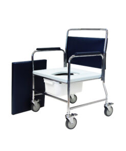 3375/4BC : Heavy Duty Mobile Commode Chair