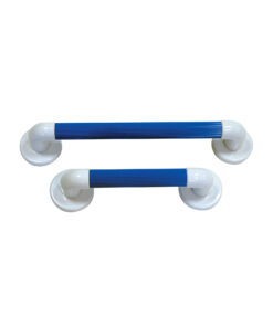 4257/Blue : Blue Plastic Fluted Deluxe Grab Bar