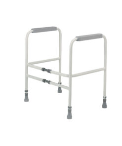 4321EX : Double Adjustable Toilet Surround